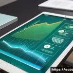 에코디자인과 전환경제 - **Ecodesign: The Sustainable Product Life Cycle**
Prompt: A clean, minimalist product design stu...